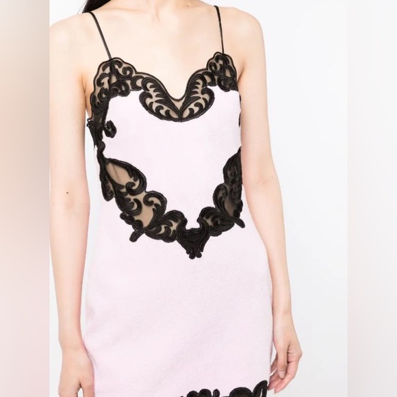 Alexander Wang lace-trimmed terry-cloth minidress - Picture 4 of 8